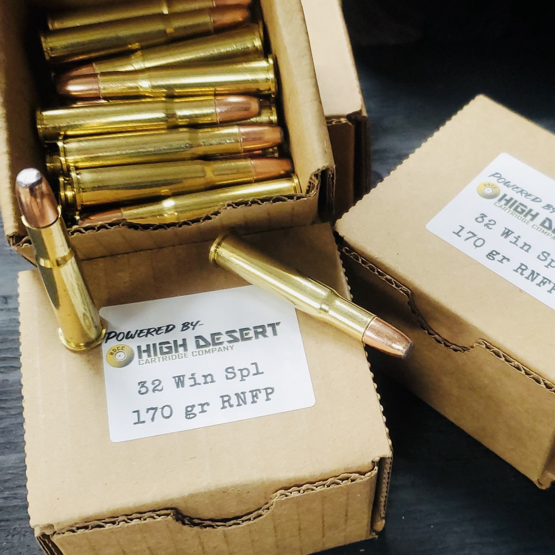 32 Winchester Special – 170 gr RNFP – 20 rnds. – High Desert Cartridge ...